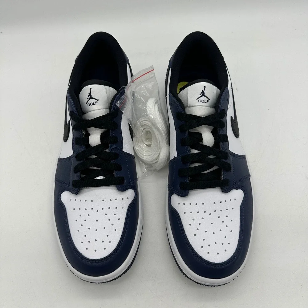 Nike DD9315-104 Mens Size 9 Air Jordan 1 Low Golf Shoes Midnight Navy Sneakers